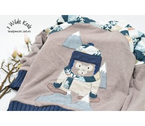 Stickserie - Schneemensch